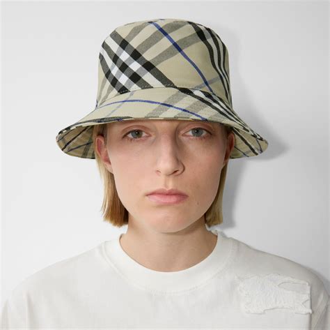 burberry cotton blend hat.